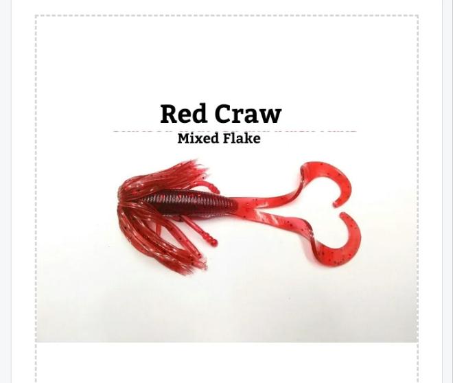 4" Galaxy Grub double skirt (Sinking Salt Infused)