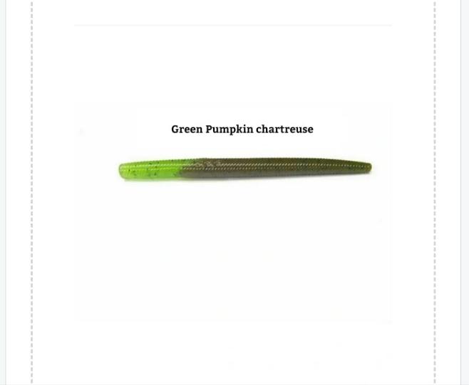 5" TWIST STICK bait (Hot Tip)