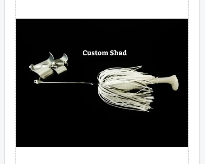 Cali Buzz-Bait (Mini size) silver double blades