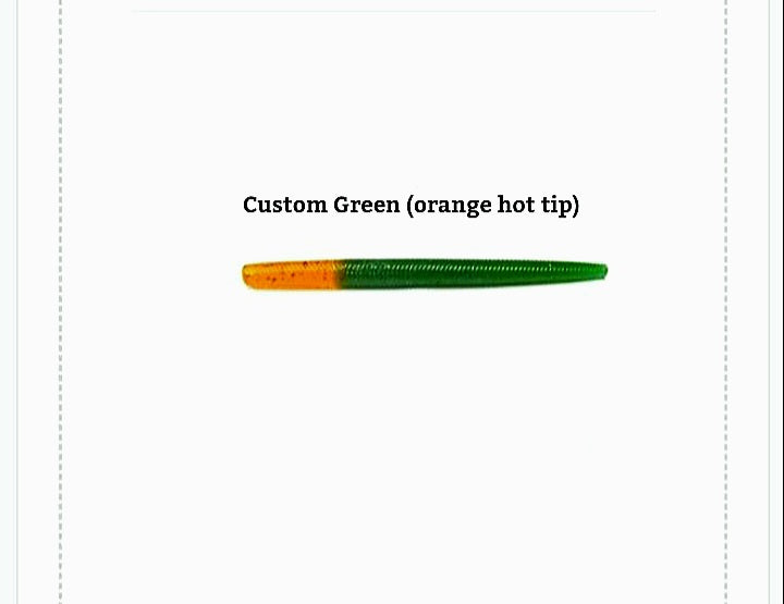 TWIST STICK with hot tip (custom stick bait) variety of colors available