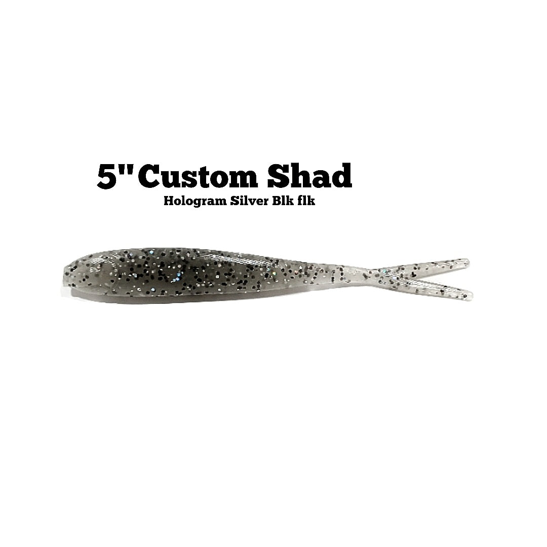 Minnow Madness 5" split tail minnow *Variety of colors available*