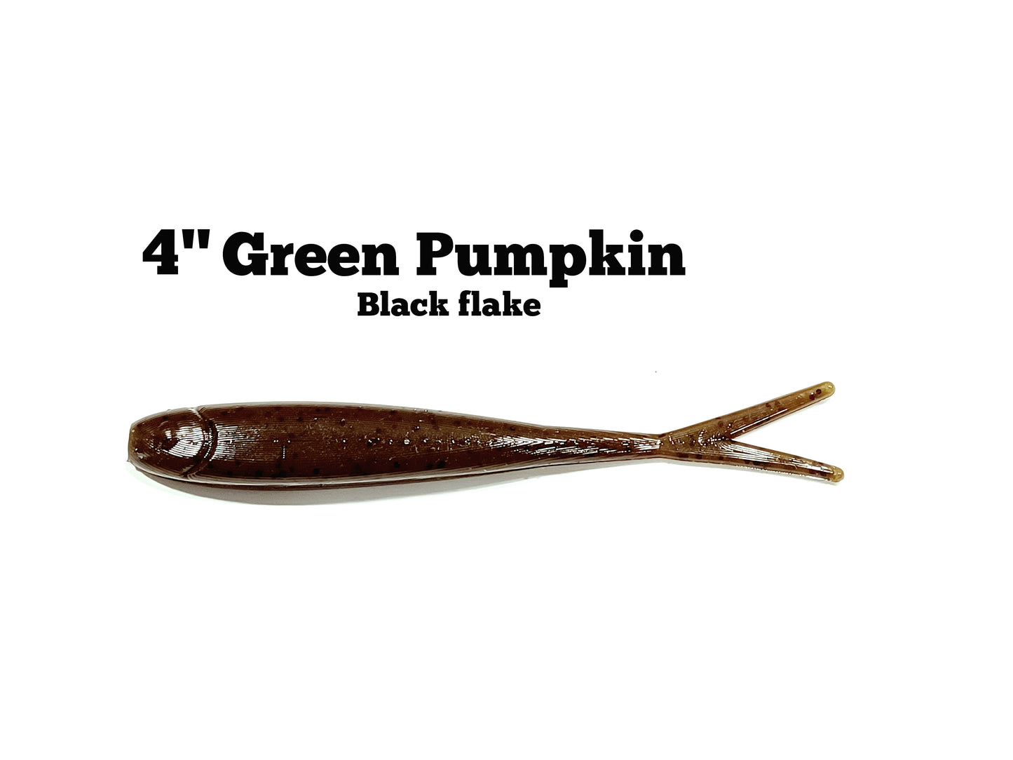 Minnow Madness 4" split tail minnow *Variety of colors available*