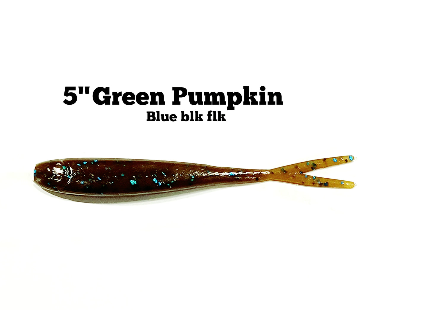 Minnow Madness 5" split tail minnow *Variety of colors available*