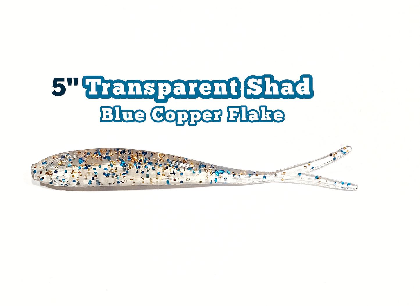 Minnow Madness 5" split tail minnow *Variety of colors available*