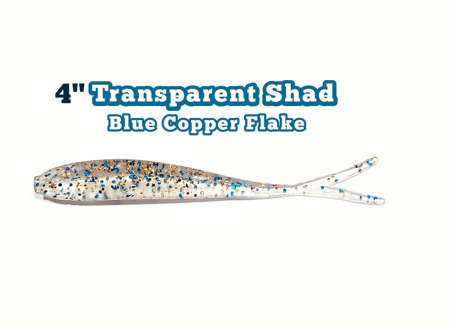Minnow Madness 4" split tail minnow *Variety of colors available*