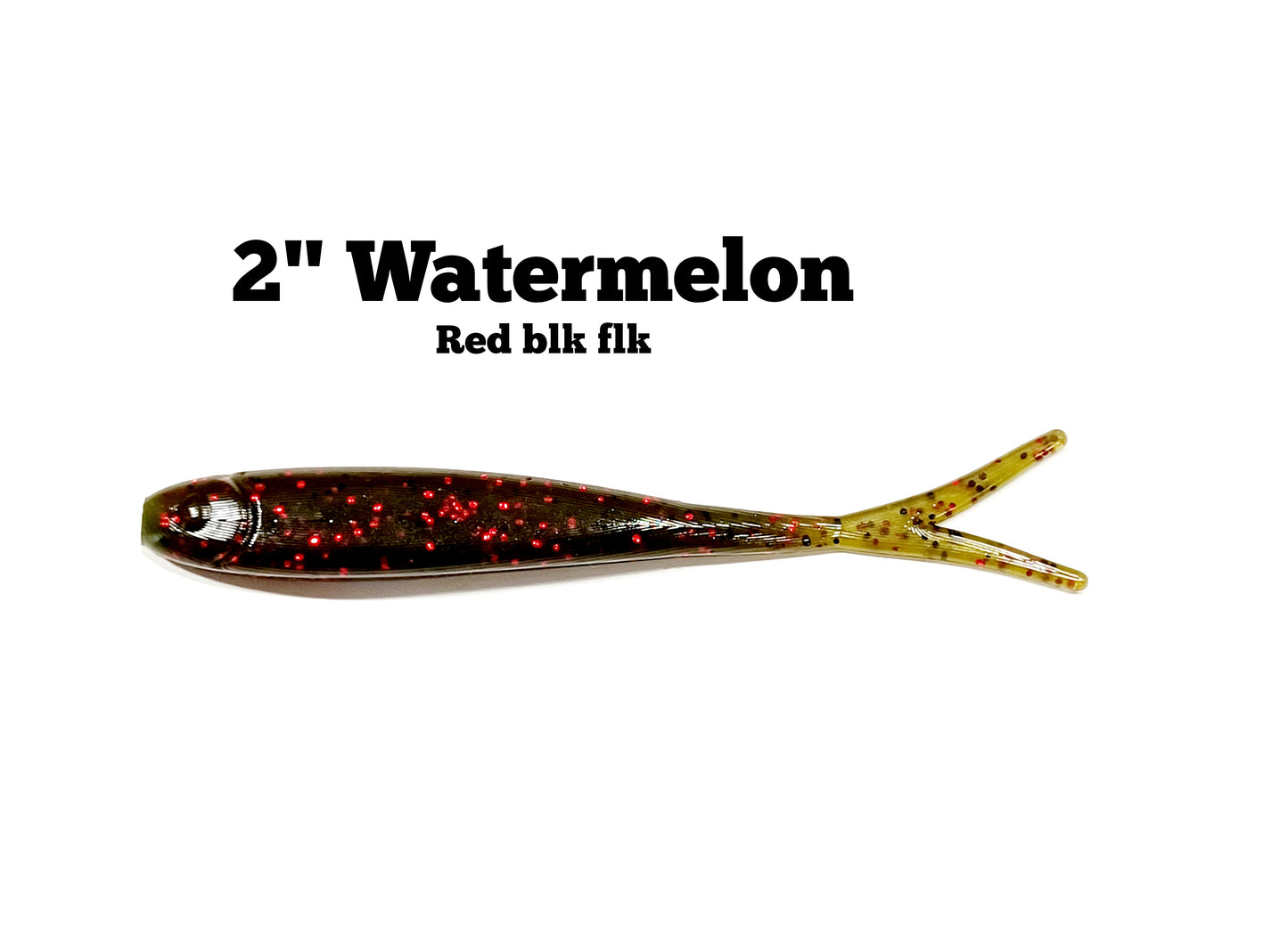 Minnow Madness Tiny 2" split tail minnow *Variety of colors available*