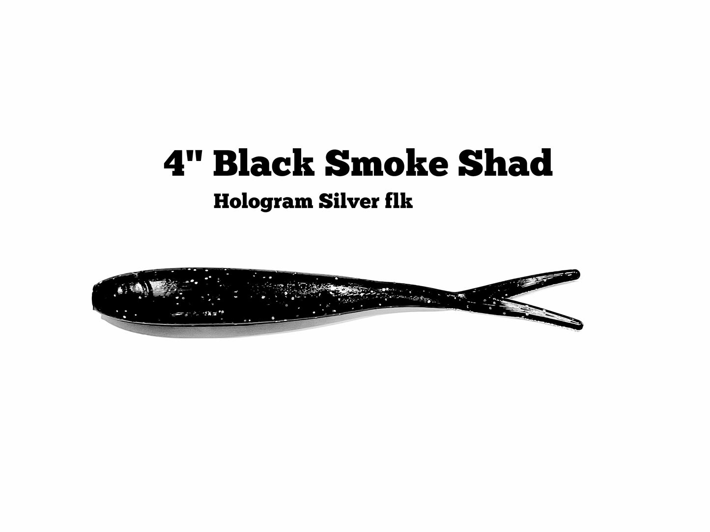 Minnow Madness 4" split tail minnow *Variety of colors available*