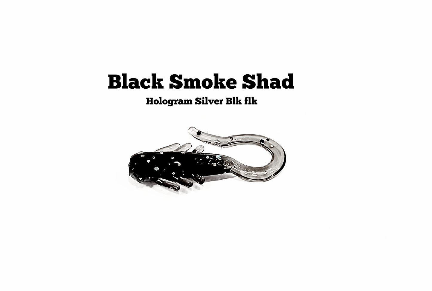 Mini Grub 1.75" Small Trout & Crappie Bait *Variety of colors available*
