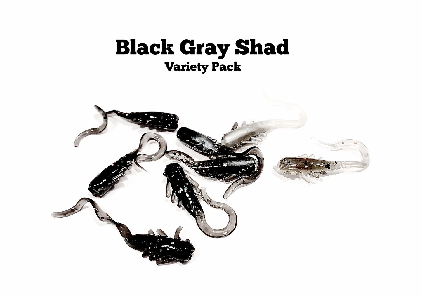 Mini Grub 1.75" Small Trout & Crappie Bait *Variety of colors available*