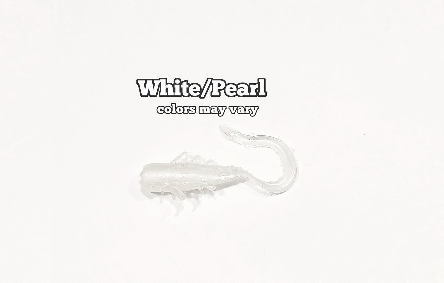 Mini Grub 1.75" Small Trout & Crappie Bait *Variety of colors available*