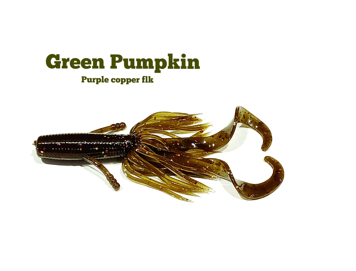 GALAXY GRUB (single skirt twin tail) variety of colors available
