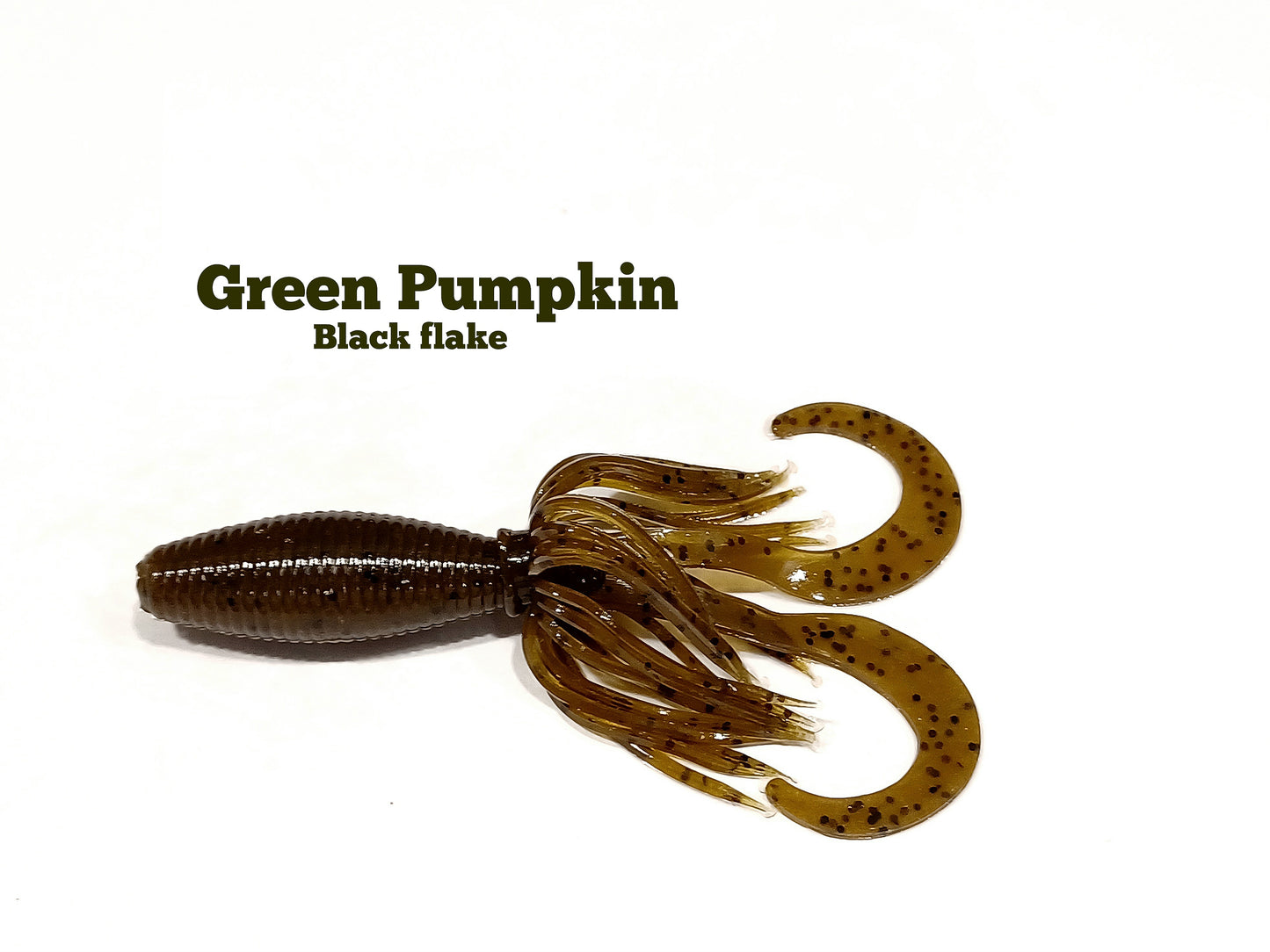 MINI FAT STUMP GRUB SWIMMER (single skirt twin tail) variety of colors available