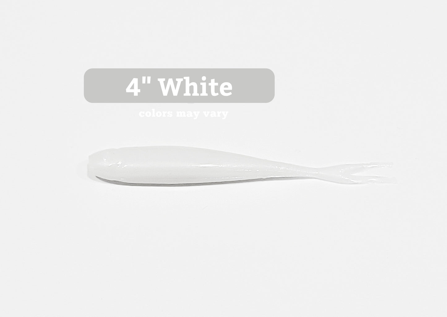 Minnow Madness 4" split tail minnow *Variety of colors available*