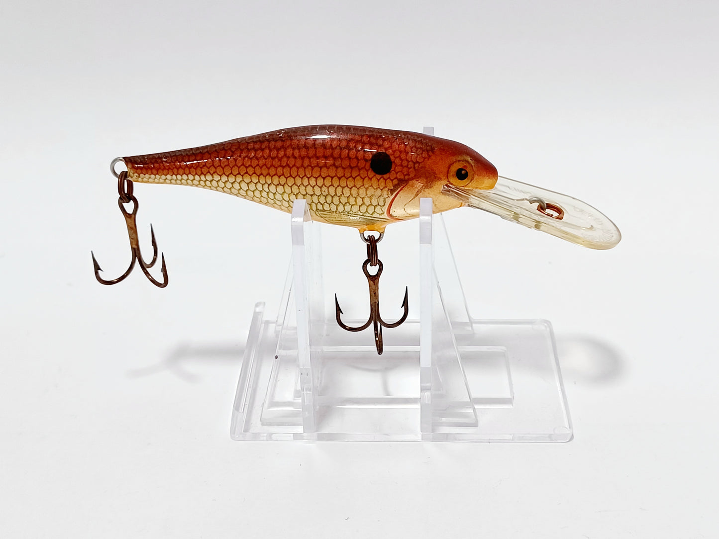 Vintage Rapala deep runner 5 crawdad Finland Balsa Wood crankbait Lure