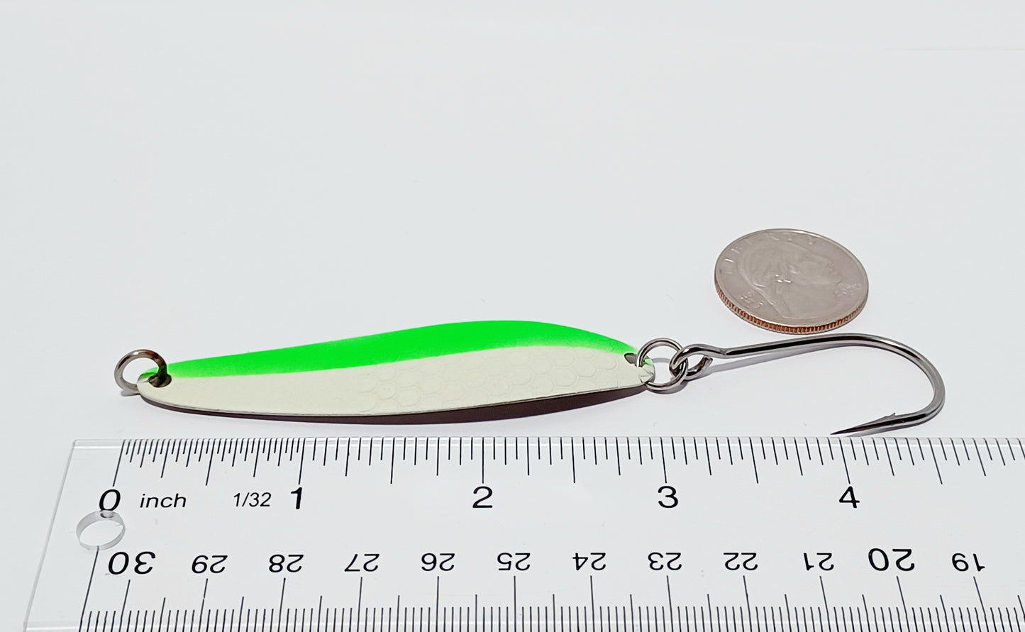 Vintage Luhr Jenson GLOWS IN THE DARK Coyote lure