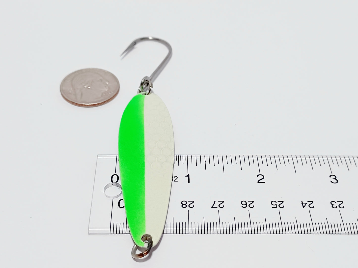 Vintage Luhr Jenson GLOWS IN THE DARK Coyote lure