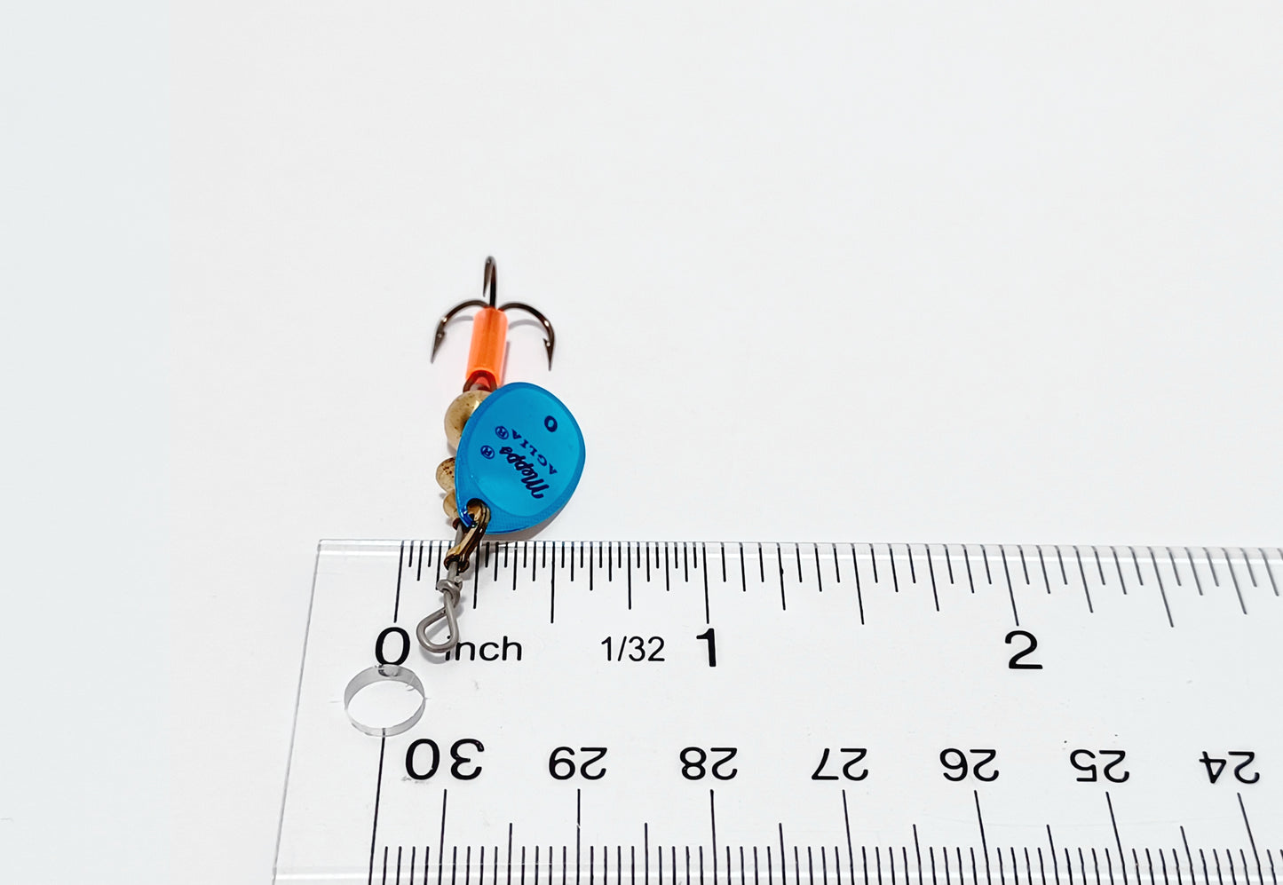 Vintage Mepps Aglia small #0 Lure in blue
