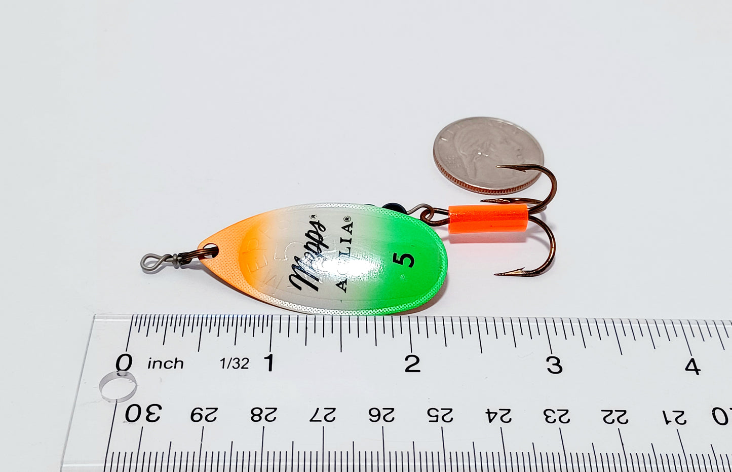 Vintage Mepps Aglia #5 large spinning lure