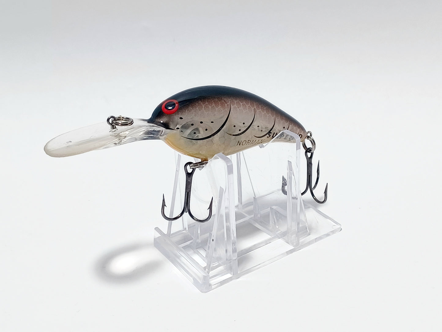 Vintage NORMAN DD22 suspend rattle crankbait diving lure