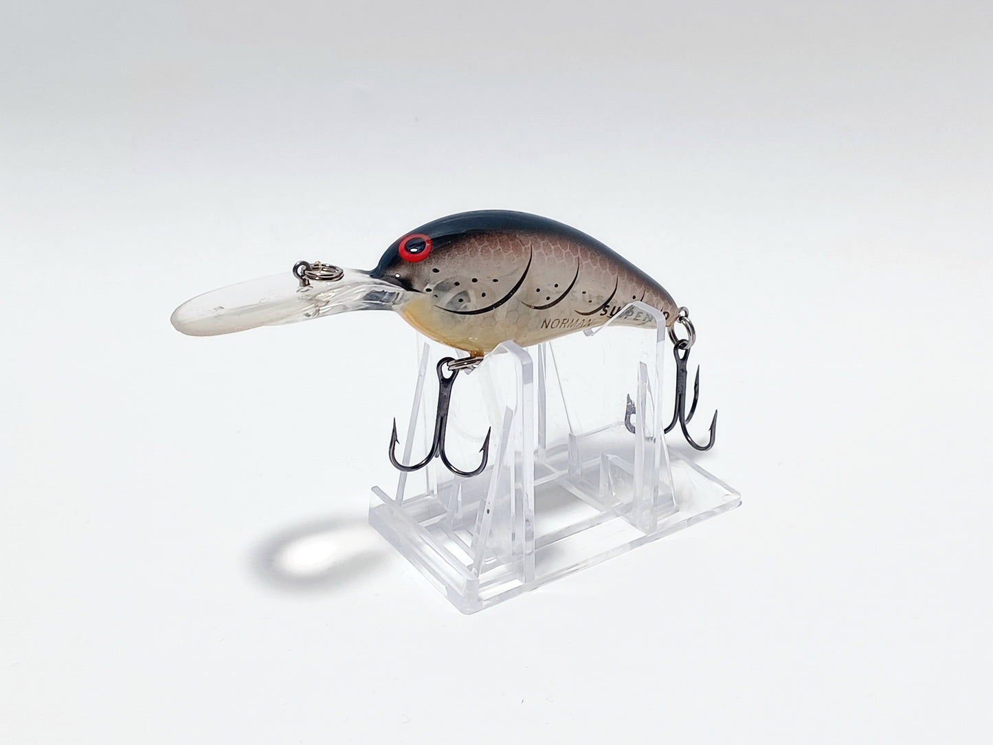Vintage NORMAN DD22 suspend rattle crankbait diving lure