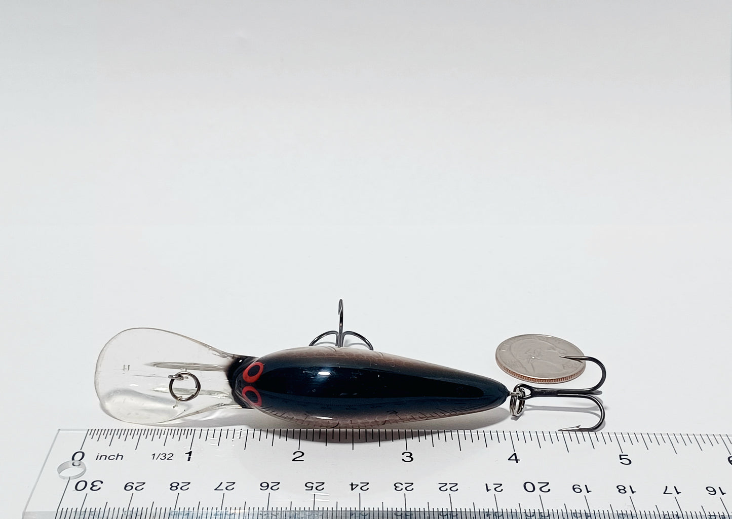 Vintage NORMAN DD22 suspend rattle crankbait diving lure