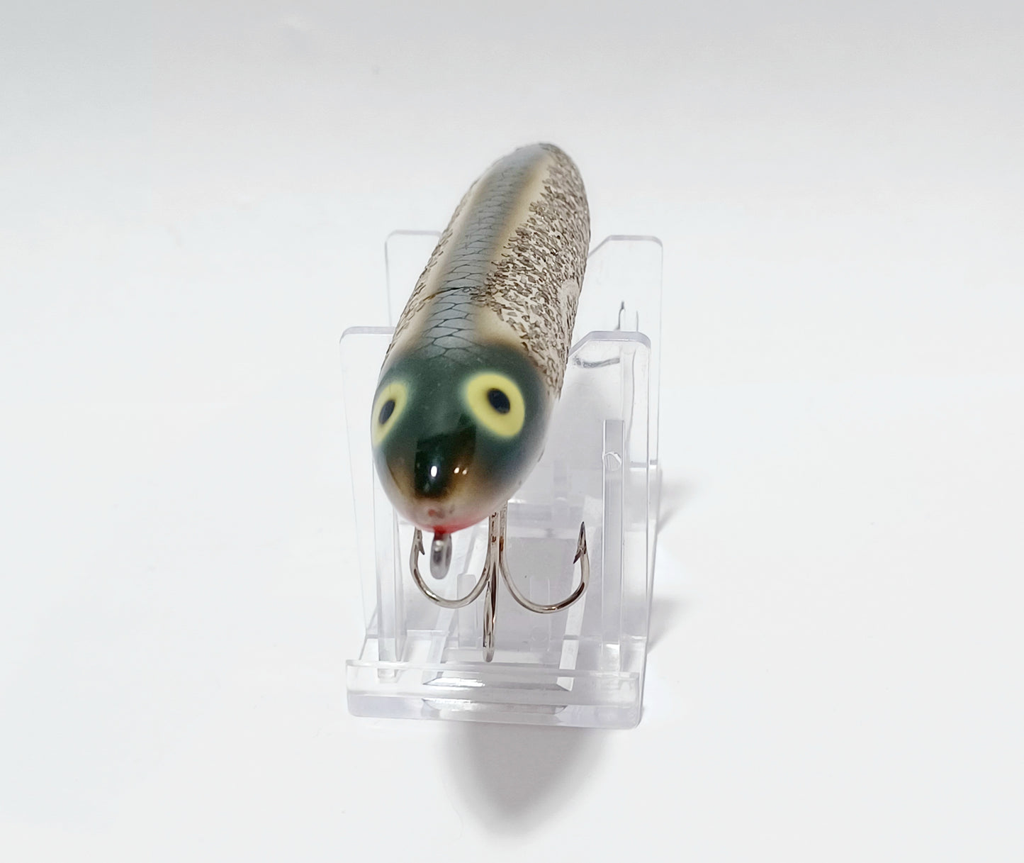 Vintage HEDDON Zara Spook topwater lure (Factory Flash Glitter)