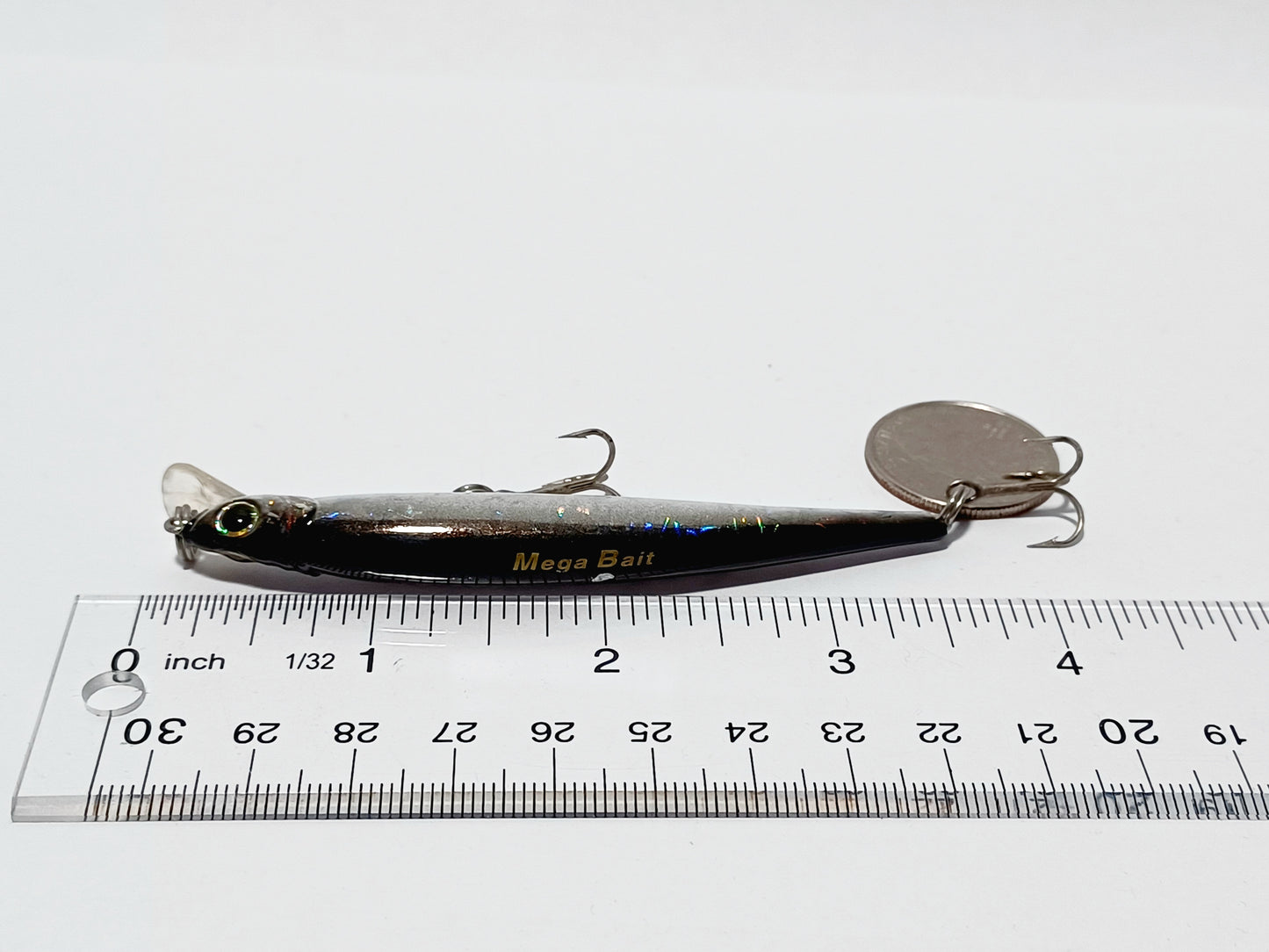 Classic Mega-Bait minnow jerkbait 3.5" lure