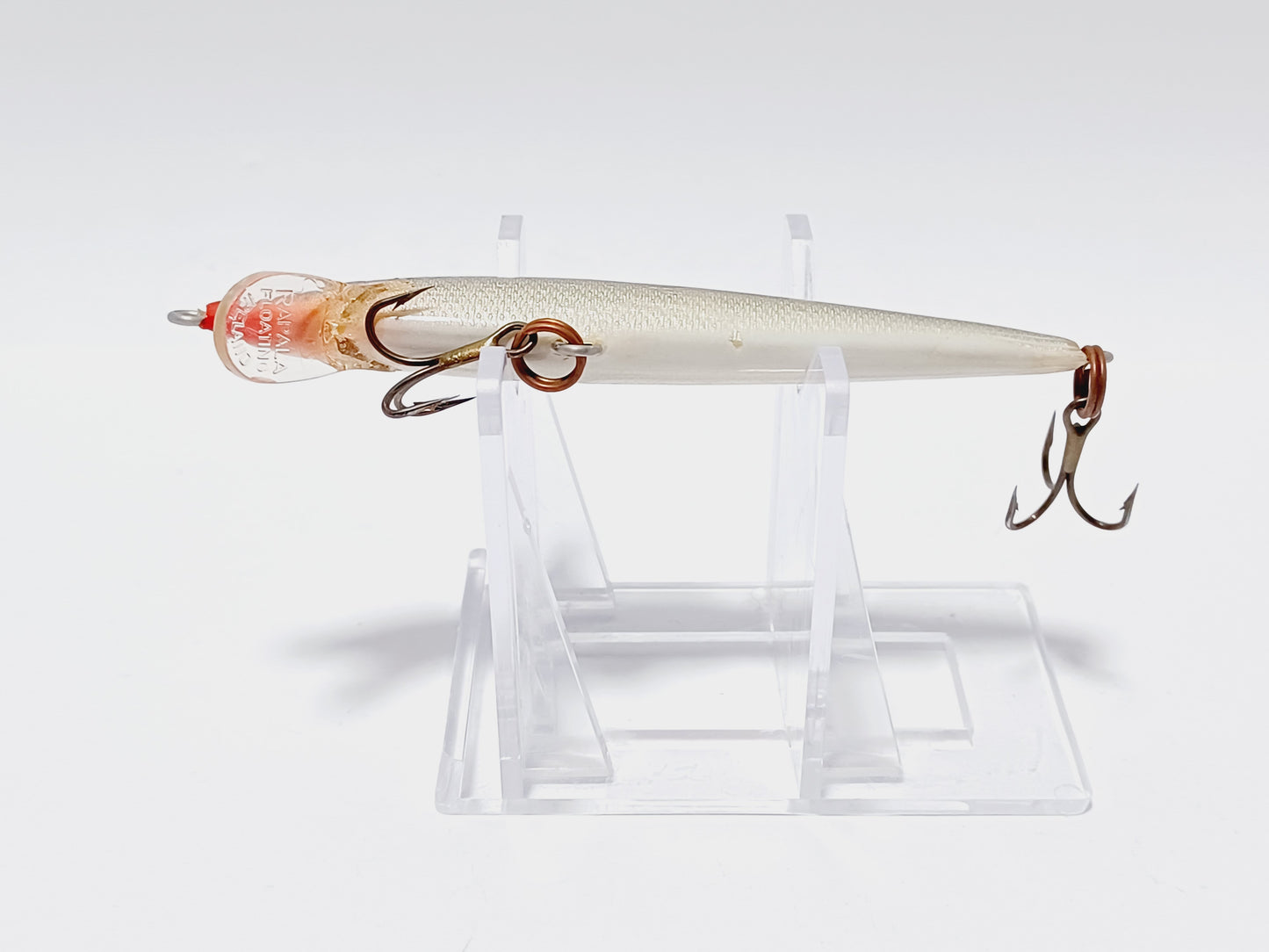 Vintage Rapala F-9 Original Floating Silver 3/16 oz Lure Balsa 3.5"