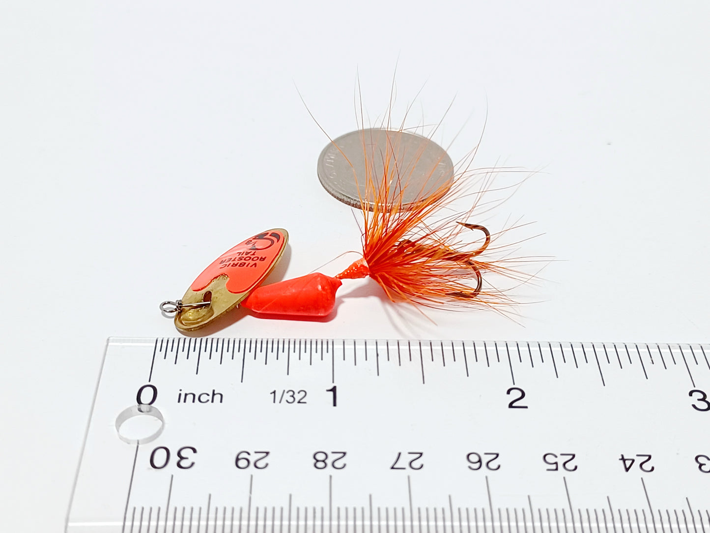 Vintage WORDENS Vibric Rooster tail lure 1/8oz