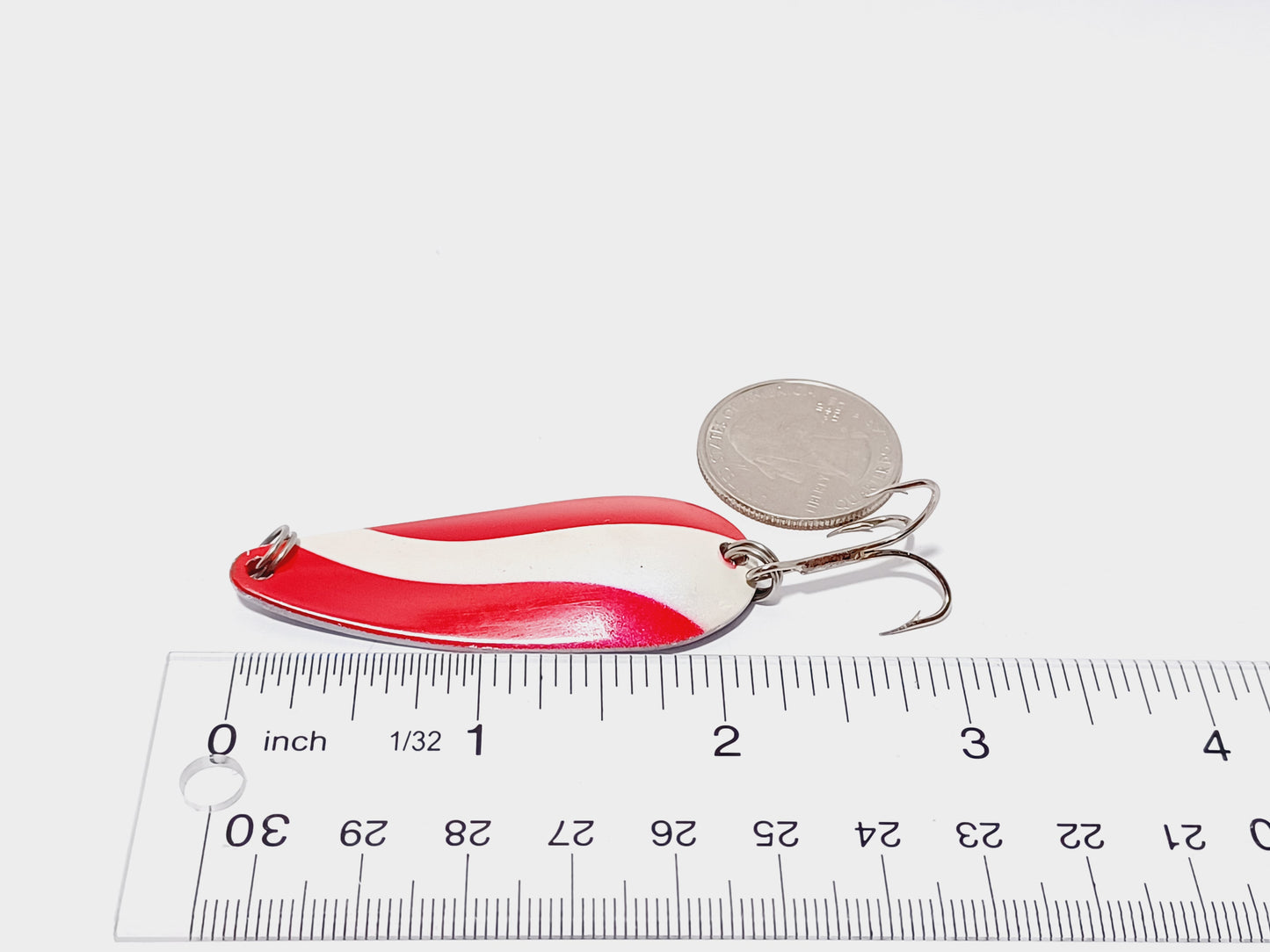 Vintage MISTER TWISTER large 2.25" sonic spoon Lure (Japan)