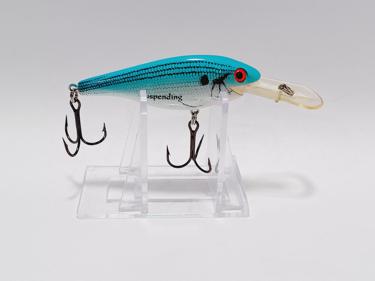 Vintage Classic Excalibur Rebel Suspending Shad-R rattling diving Crankbait Lure