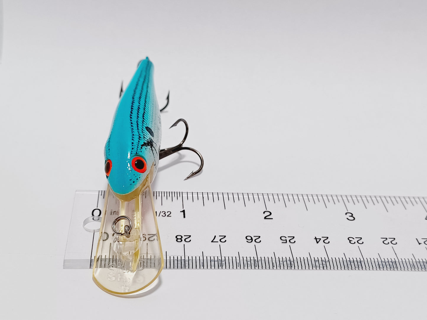 Vintage Classic Excalibur Rebel Suspending Shad-R rattling diving Crankbait Lure