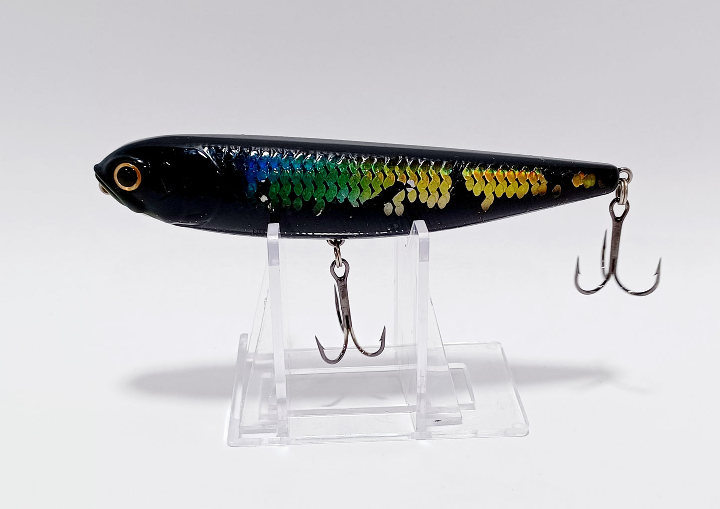 Classic lucky craft SAMMY Rattling (MS Black) 4" floating walking topwater lure