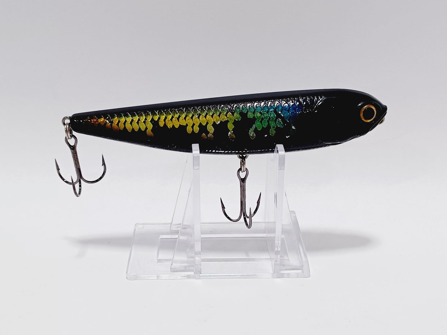 Classic lucky craft SAMMY Rattling (MS Black) 4" floating walking topwater lure