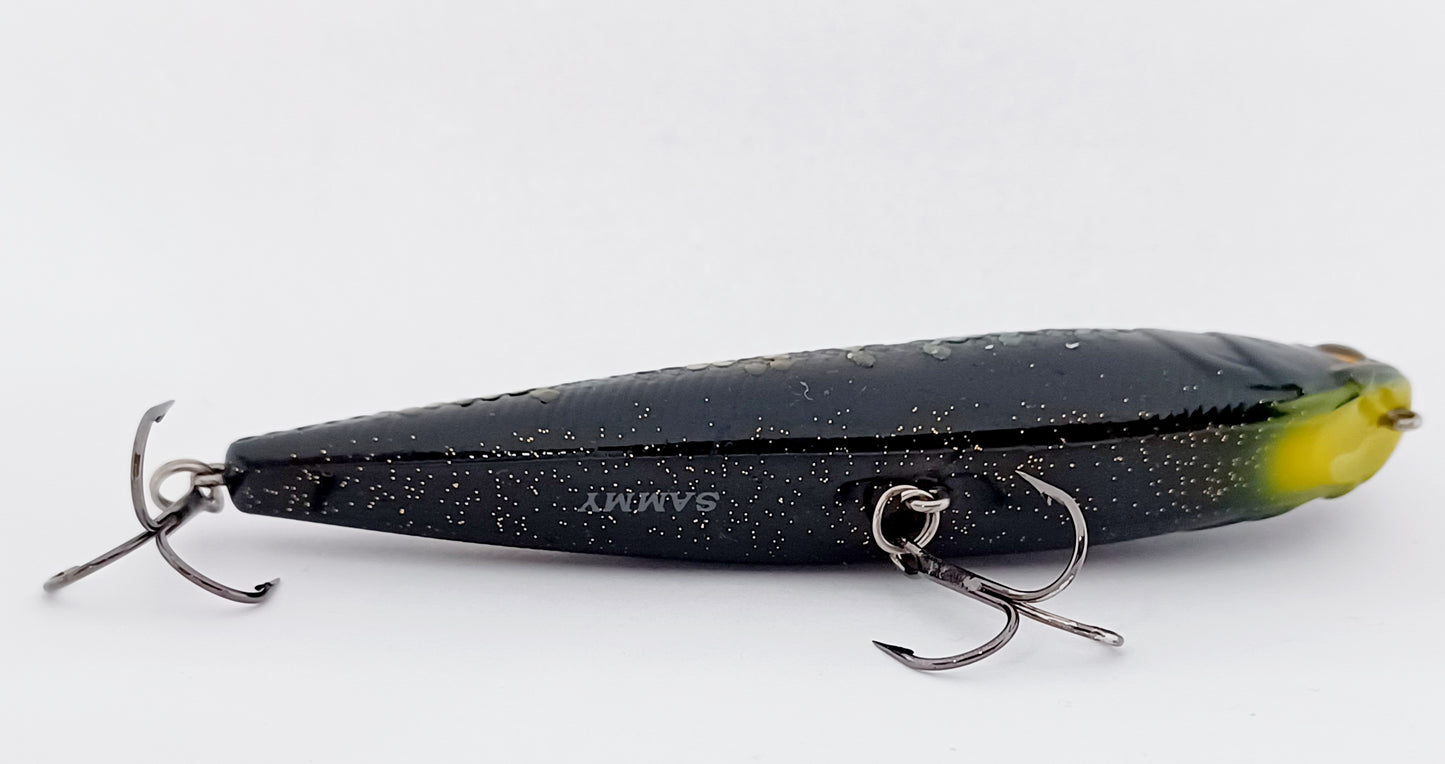 Classic lucky craft SAMMY Rattling (MS Black) 4" floating walking topwater lure