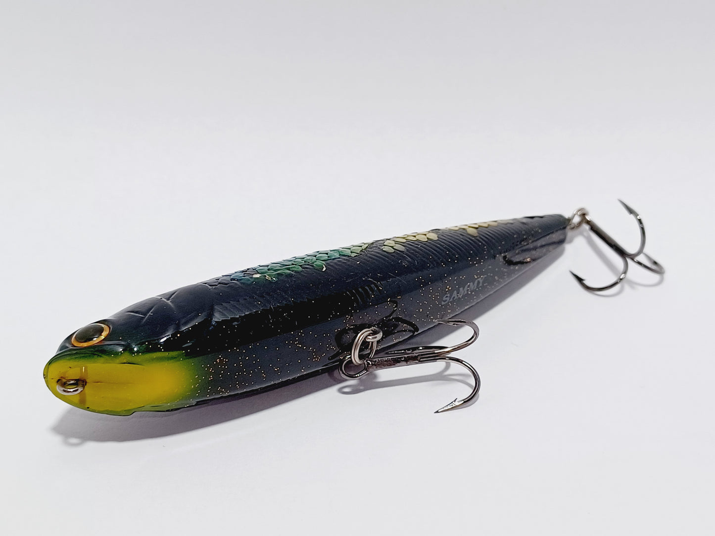 Classic lucky craft SAMMY Rattling (MS Black) 4" floating walking topwater lure