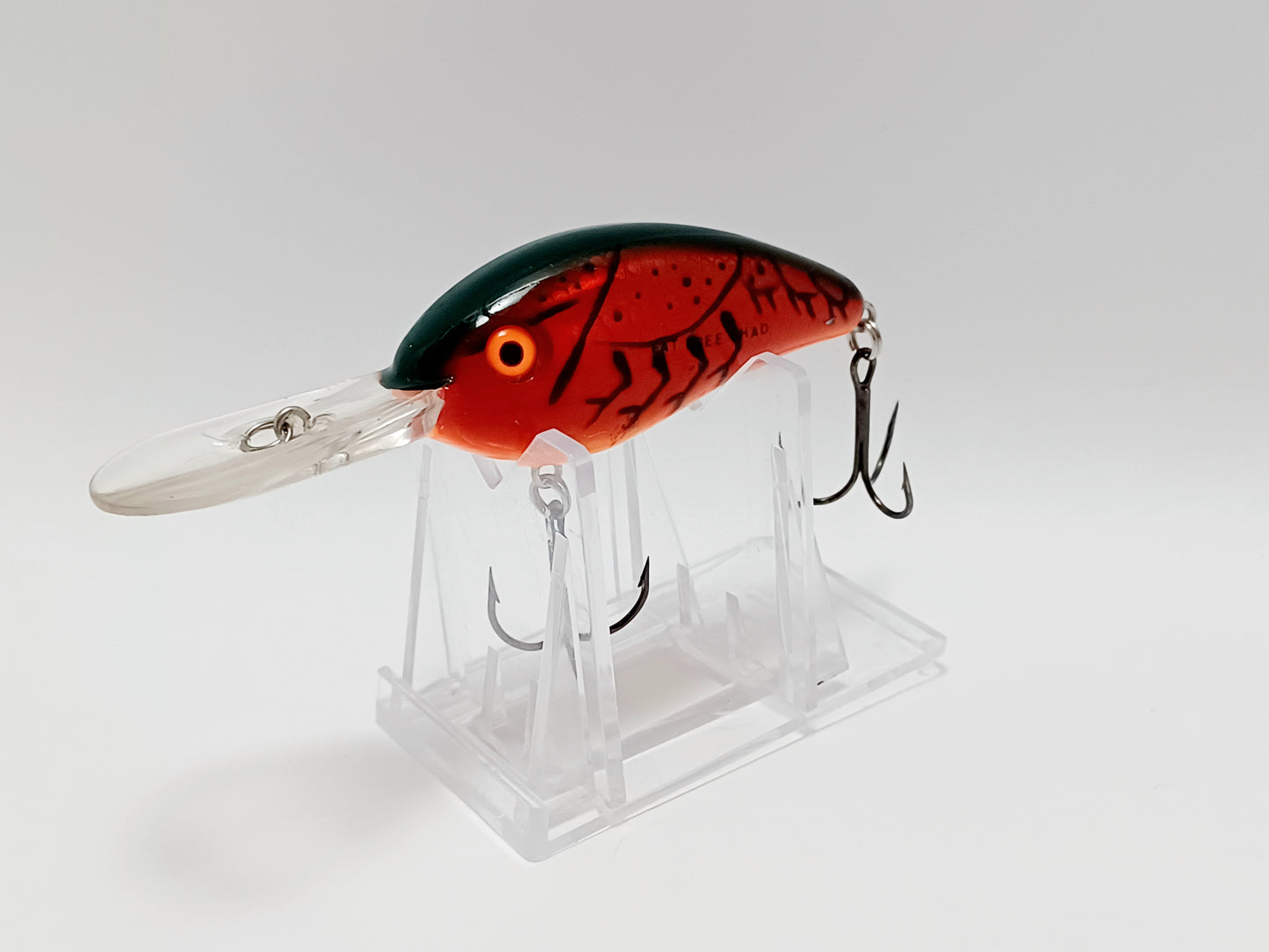 Classic Bill Dance Suspending Fat Free Shad (Holographic Red Craw) Rattling crankbait diving lure