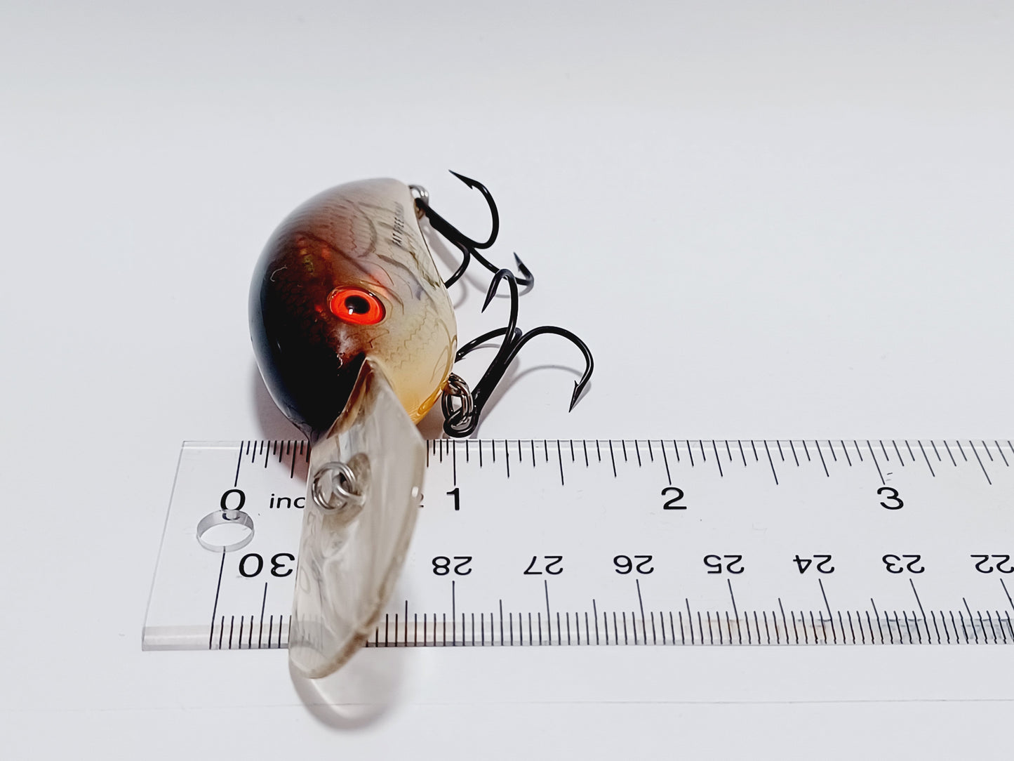 Classic Excalibur Fat Free Shad Bill Dance (Brown Craw)rattling diving crankbait lure.