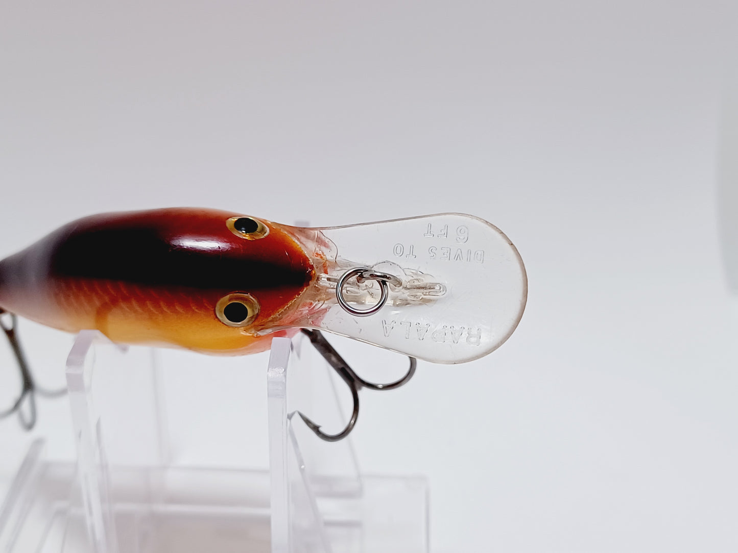 Vintage Classic Rapala balsa DT-6 CW CRAWDAD (DTSS06 CW)-Hard to Find