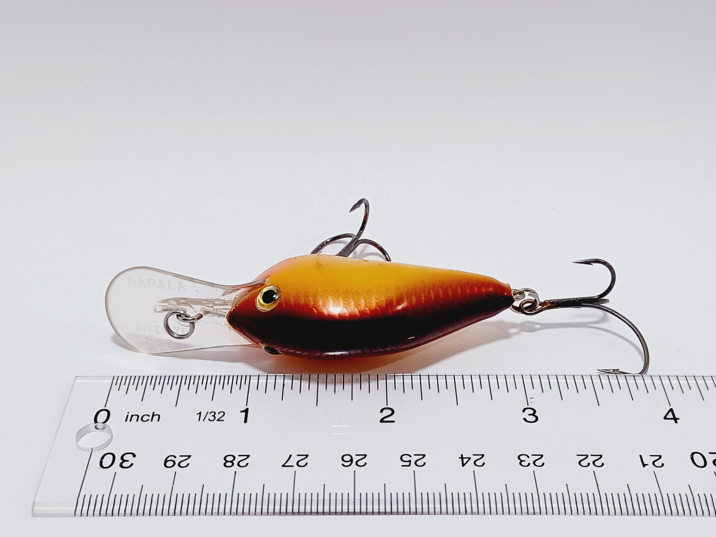 Vintage Classic Rapala balsa DT-6 CW CRAWDAD (DTSS06 CW)-Hard to Find