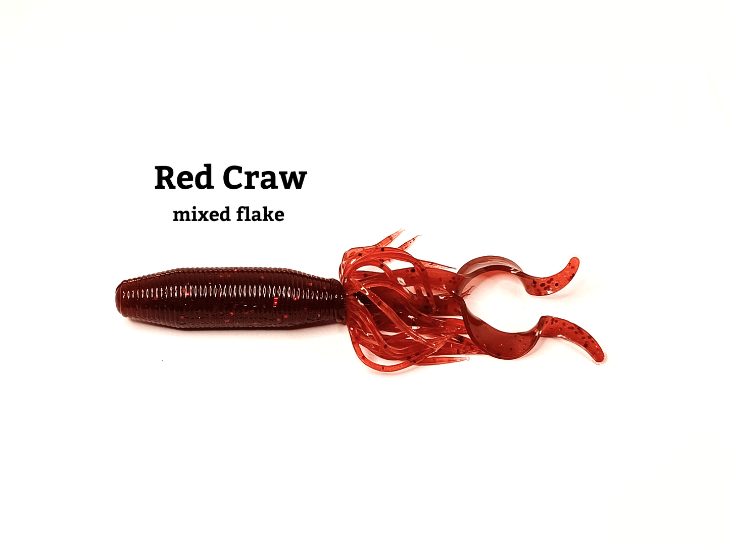 5" FATTY GRUB swimmer single skirt