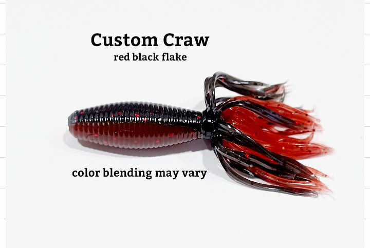 "MINI" FAT STUMP (double skirted grub) variety of colors available