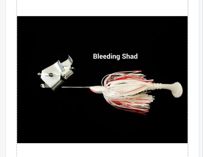 Cali Buzz-Bait (Mini size) silver double blades