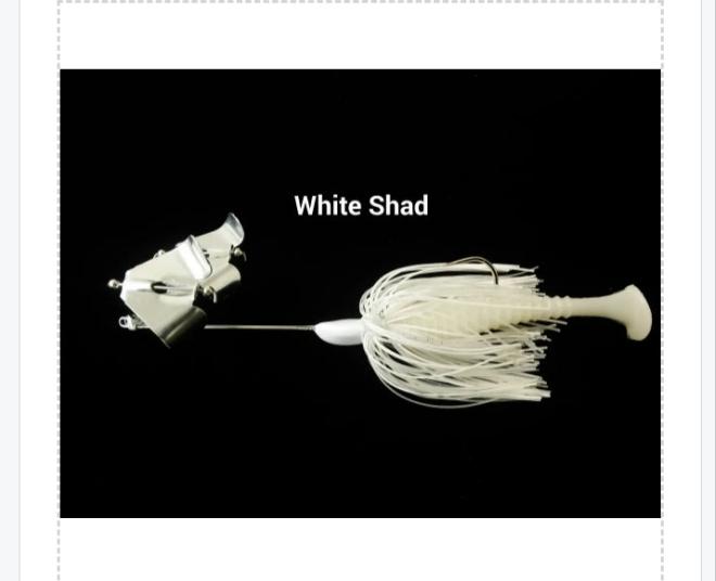 Cali Buzz-Bait (Mini size) silver double blades