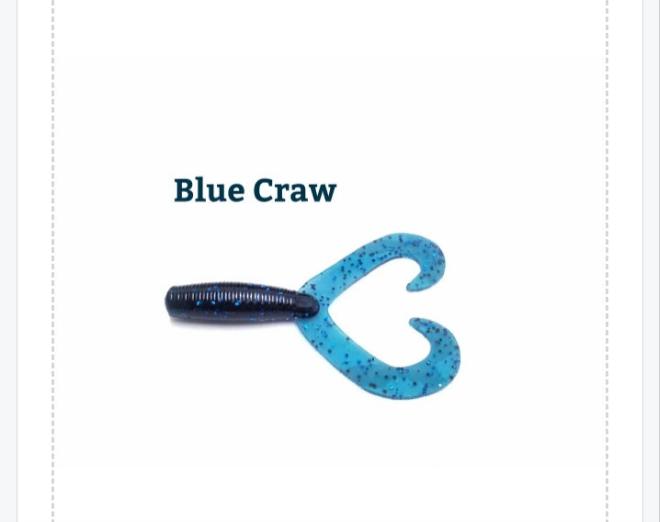 4" CALI TRAILER GRUB twin tail