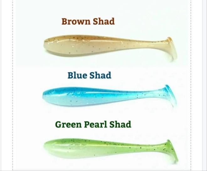 Cali Minnow 4" paddle tail swimbaits