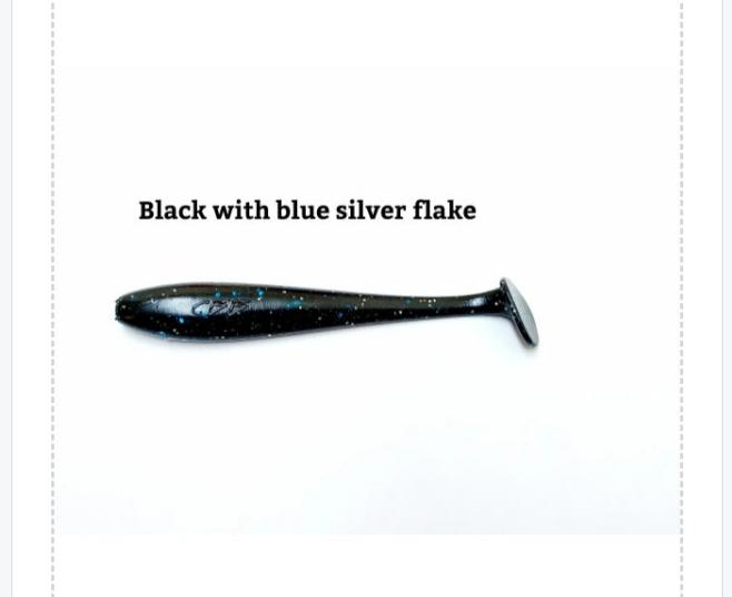 Cali Paddle Shads (paddle tail swimbaits) variety of colors available