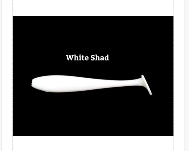 Cali Paddle Shads (paddle tail swimbaits) variety of colors available
