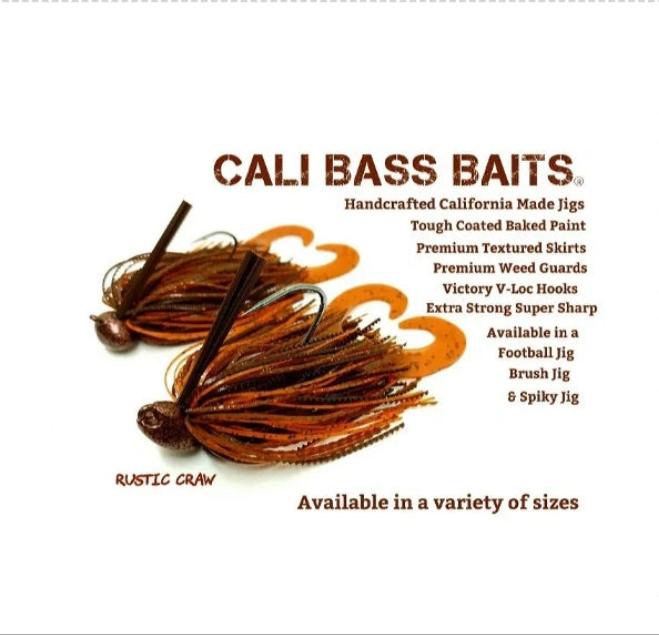 Cali Jig in Rustic Craw-Football or Brush Jig