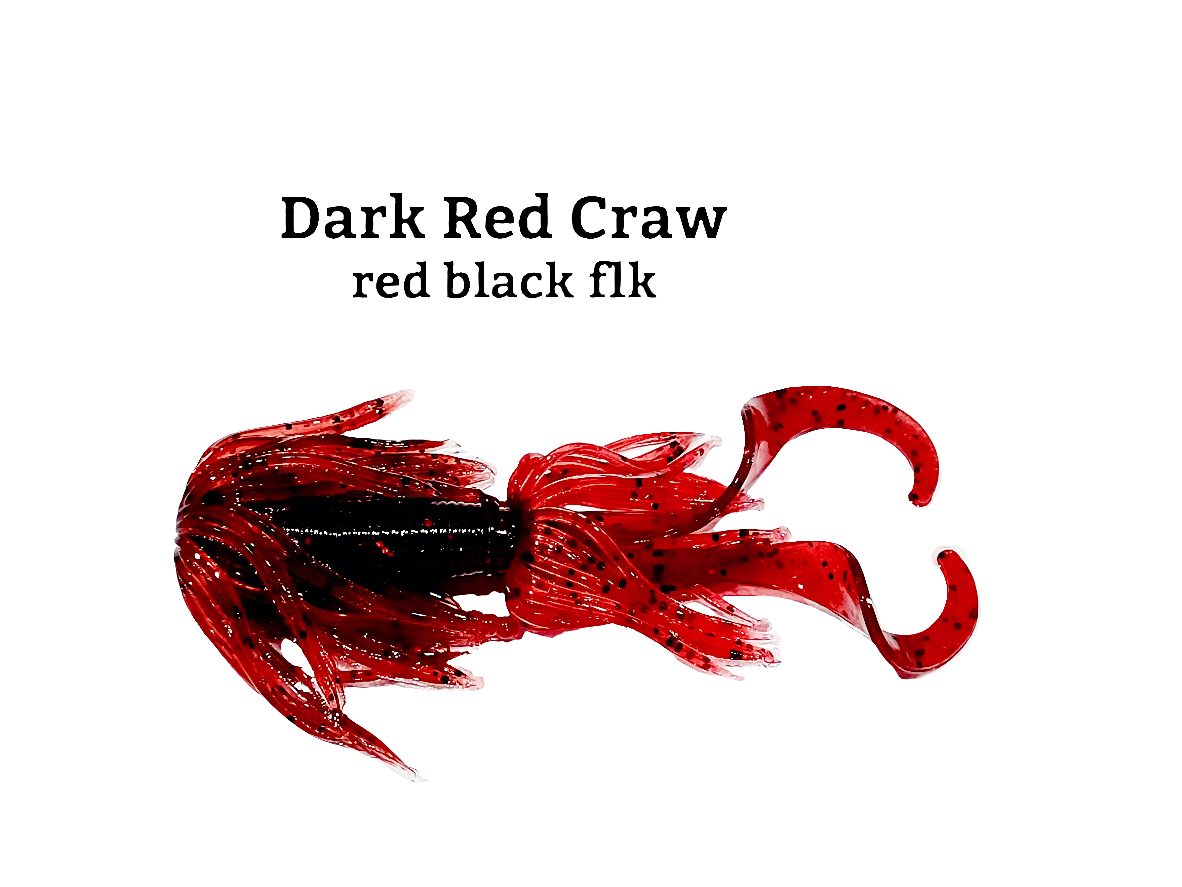 GALAXY GRUB (triple skirt twin tail) variety of colors available